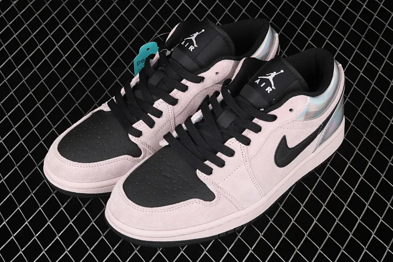 All categories Air Jordan Jordan series basketball shoes Air Jordan 1 Low New version Air Jordan 1 Low "Fossil" AJ1 Joe 1 laser pink low-top cultural and leisure sports sneakers CV3043-602